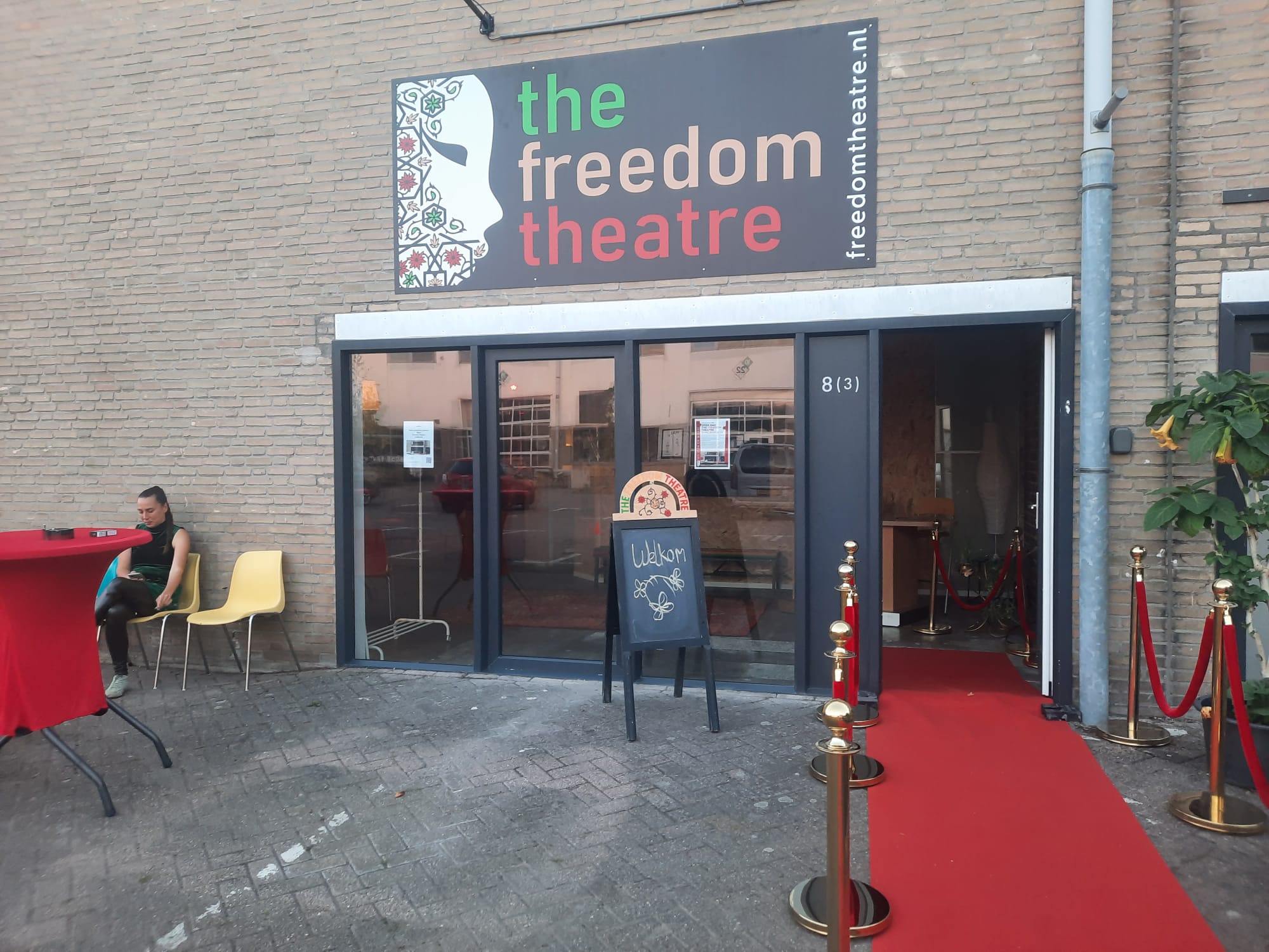 Freedom theatre op nieuwe locatie